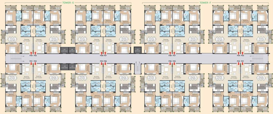 Floor Plan of Kashyap Green City Phase 2 in Bailey Road, Patna - Image 6328