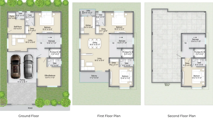 4 BHK House/Villa in Z Magnolia Residency in Cuttack, Bhubaneswar - Image 385545