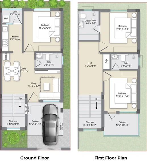 3 BHK House/Villa in Z Magnolia Residency in Cuttack, Bhubaneswar - Image 385542