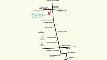 Location of Z Magnolia Residency - Image 6701