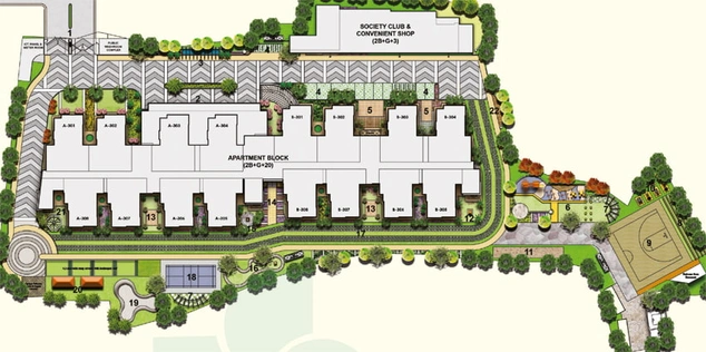 Master Plan of DN Fairytale Extension in Madanpur, Bhubaneswar - Image 6751