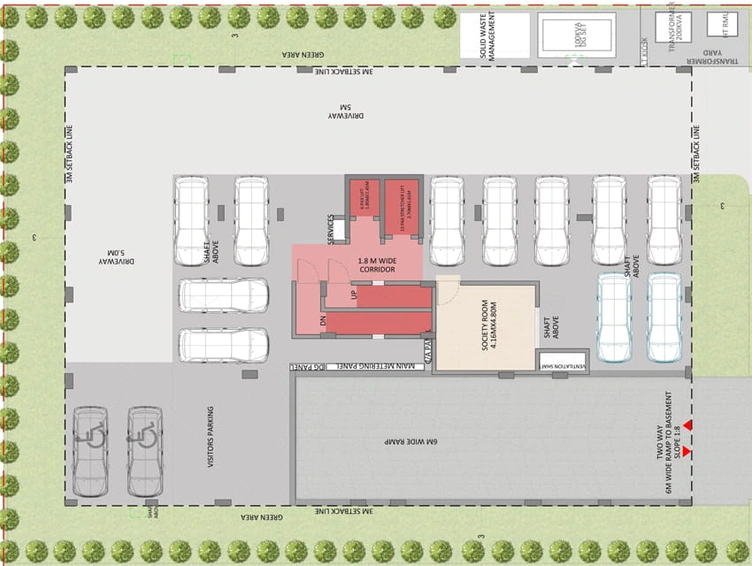 Master Plan of Z Rukmini in Bapuji Nagar, Bhubaneswar - Image 6818