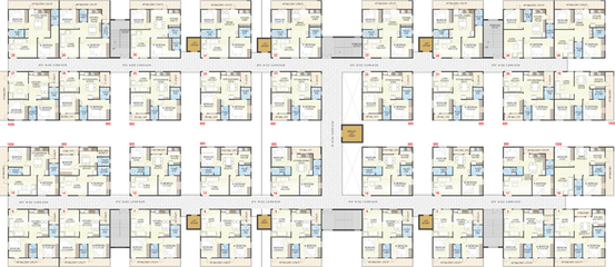 Floor Plan of MK Park in Kurmannapalem, Visakhapatnam - Image 45409