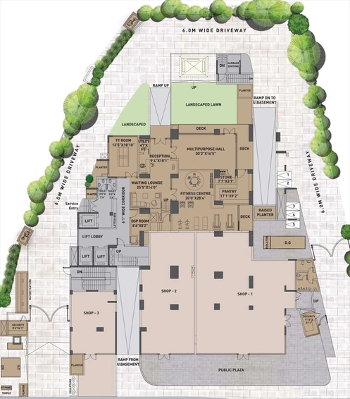 Master Plan of Khushi Altair in Bhomikhal, Bhubaneswar - Image 6830