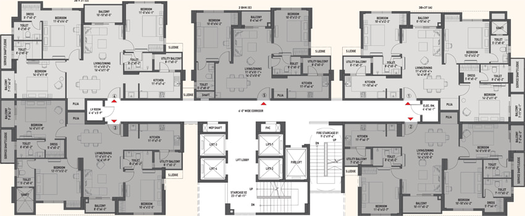 Floor Plan of Khushi Capella in Pahala, Bhubaneswar - Image 49025