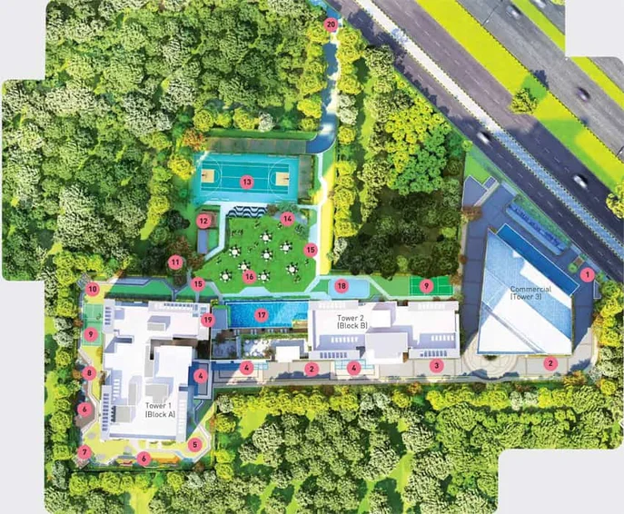 Master Plan of Khushi Capella in Pahala, Bhubaneswar - Image 49026