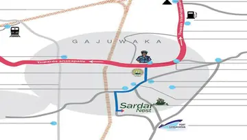 Location of Sardar Nest Sapphire - Image 45576
