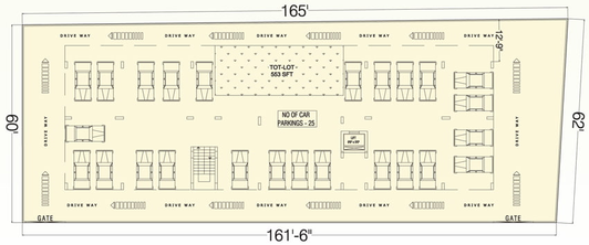 Master Plan of Rohini Dolphin Towers in Madhavadhara, Visakhapatnam - Image 45665