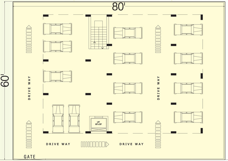 Master Plan of Rohini Annapurna Heights in Madhavadhara, Visakhapatnam - Image 45722