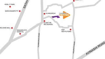 Location of Casagrand Nextown - Image 6487