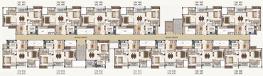 Floor Plan of Casagrand Verdant in Vedapatti, Coimbatore - Image 6501