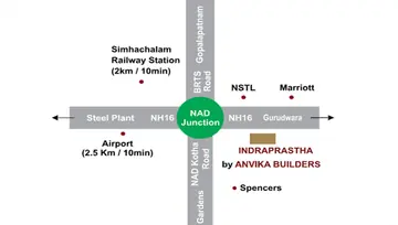 Location of Anvika Indraprastha - Image 45771