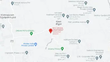 Location of KK Vikasa Apartment - Image 60975