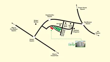 Location of Kishore Lifestyle - Image 49032