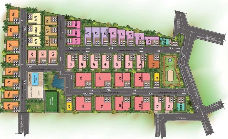 Master Plan of Royal Kalpataru in Ganapathy, Coimbatore - Image 60939