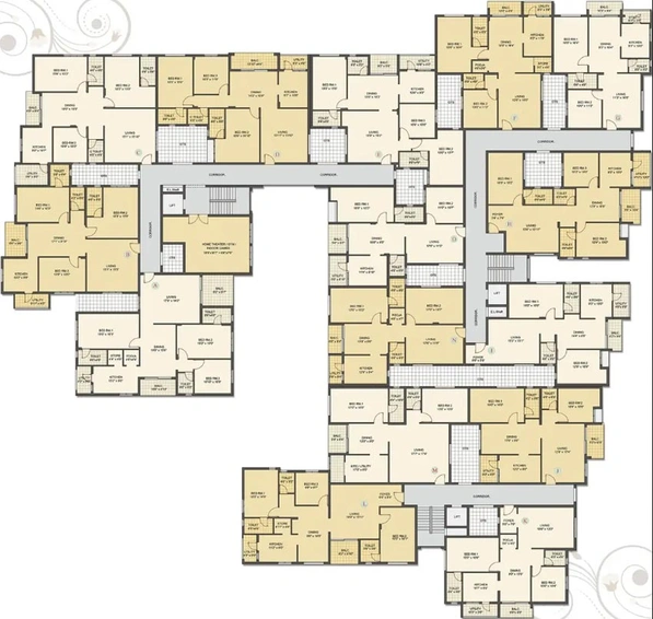 Floor Plan of Marutham Bhaghya in Saibaba Colony, Coimbatore - Image 6581