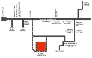 Location of Shree Samika Residency - Image 6946