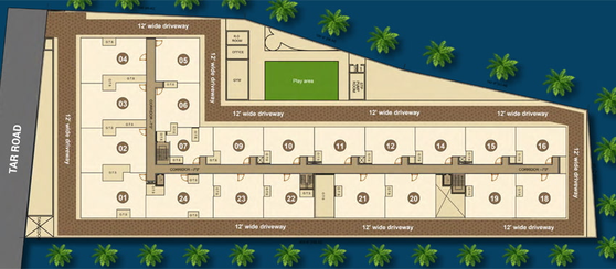 Master Plan of Sree Dakshas Aroush in Singanallur, Coimbatore - Image 9259