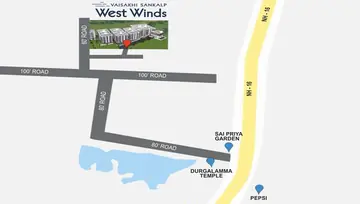 Location of Vaisakhi Sankalp West Winds - Image 46000