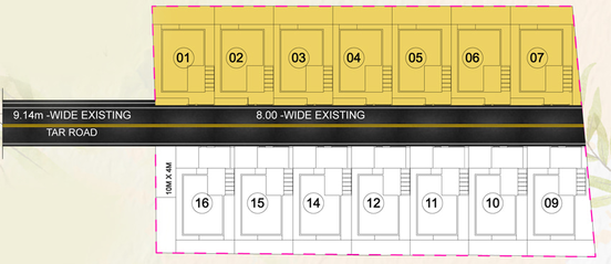Master Plan of Sree Dakshas Vaini Villas in Vadavalli, Coimbatore - Image 9272