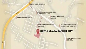 Location of AK Chitra Vilasa Garden City - Image 46078