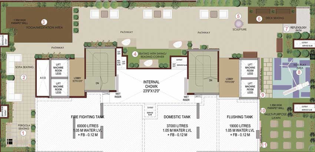 Master Plan of Kochra Aadhayay in Andheri West, Mumbai - Image 19536