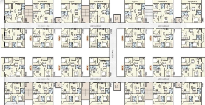 Floor Plan of Pavan Mitra in Madhurawada, Visakhapatnam - Image 46155