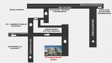Location of Amrutha Sai Square - Image 46307