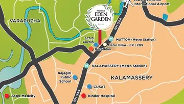 Location of Prestige Eden Gardens - Image 47290