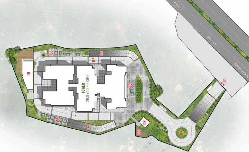 Master Plan of Prestige Eden Gardens in Kalamassery, Kochi - Image 47292