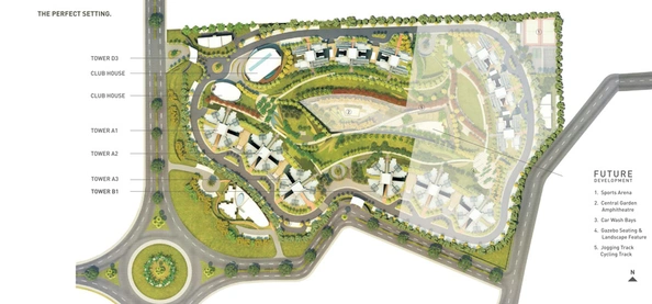 Master Plan of Kakkad La Vida in Balewadi, Pune - Image 10023