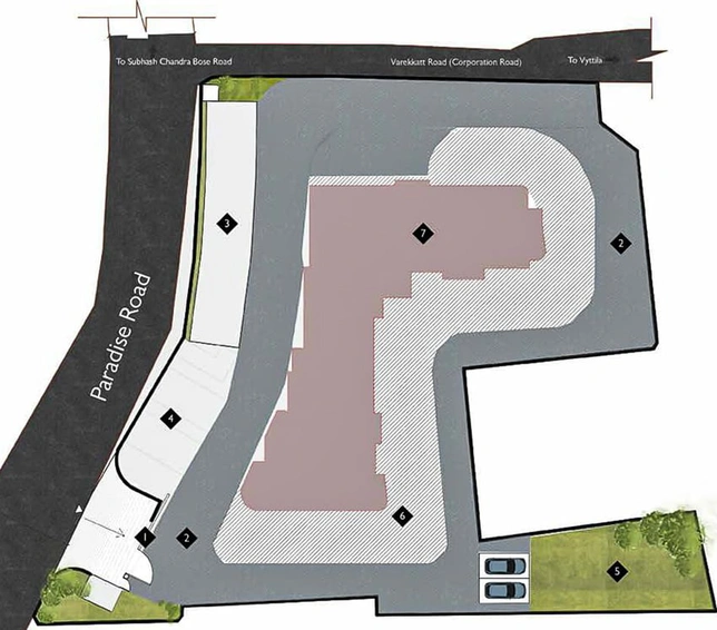 Master Plan of SFS Bellagio in Vyttila, Kochi - Image 47316