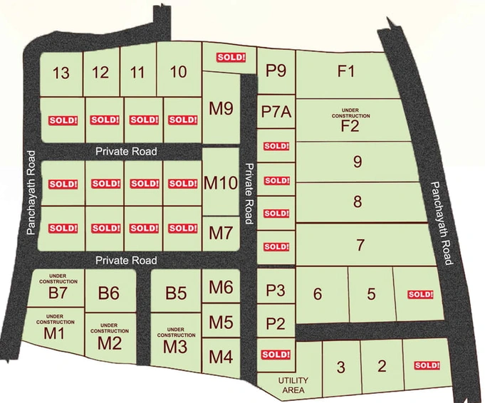 Master Plan of Sophia Elanza in Kizhakkambalam, Kochi - Image 47348