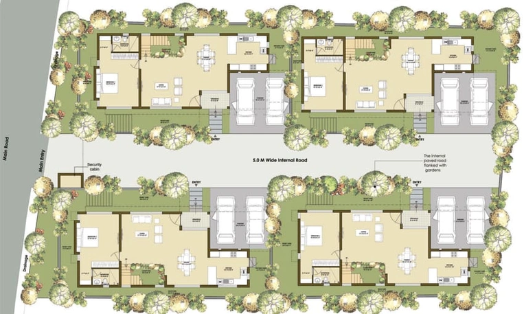 Master Plan of Palal Vine in Kakkanad, Kochi - Image 47417