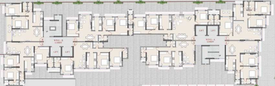 Floor Plan of Platinum Park in Andheri West, Mumbai - Image 19642
