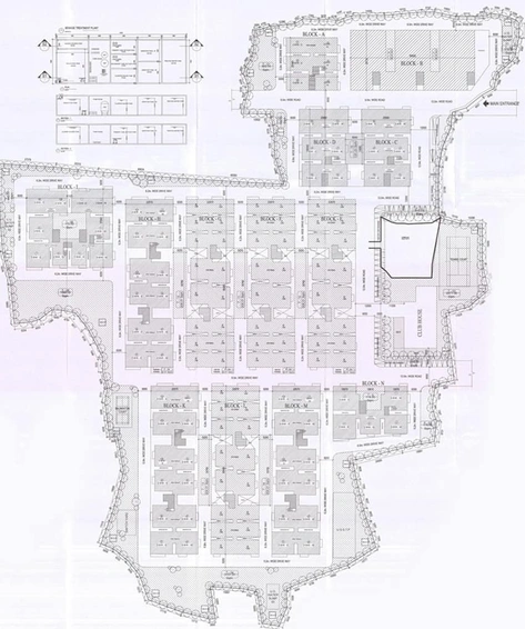 Master Plan of Trident Galaxy 3 in Kalinga Nagar, Bhubaneswar - Image 92834
