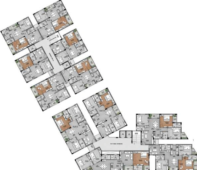 Floor Plan of Laxmi Ashiyana in Hanspal, Bhubaneswar - Image 7162