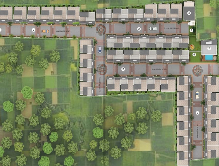 Master Plan of JB Estella in Benupur, Bhubaneswar - Image 101640
