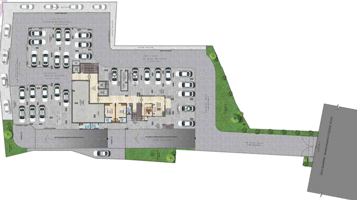 Master Plan of Veegaland Springbell in Thrikkakara, Kochi - Image 47465