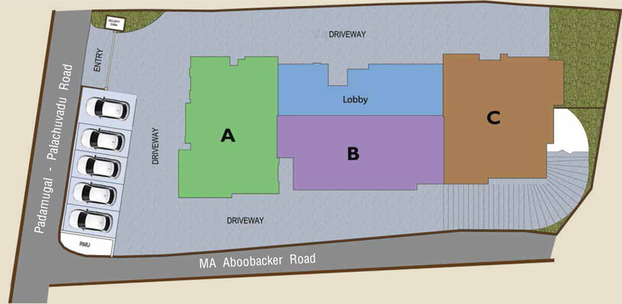 Master Plan of Veegaland Zinnia in Kakkanad, Kochi - Image 54983