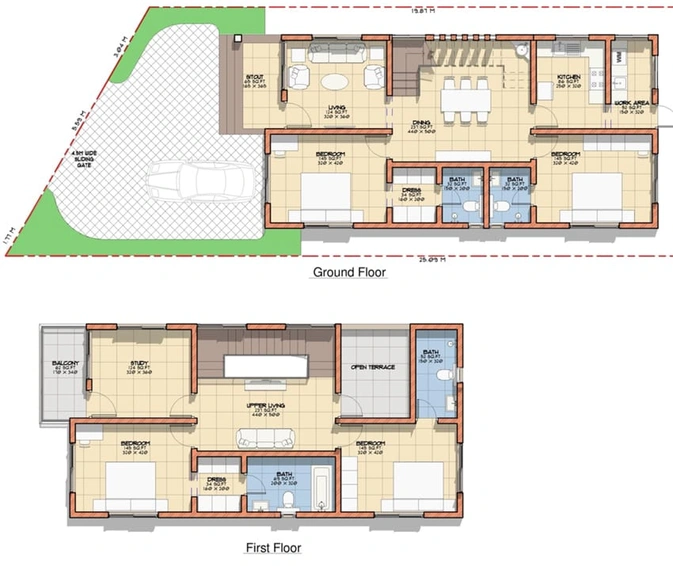 4 BHK House/Villa in Glenwood Skylark Villas in Nedumbassery, Kochi - Image 413309