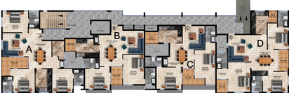 Floor Plan of Providence Casa Serena in Angamaly, Kochi - Image 54469