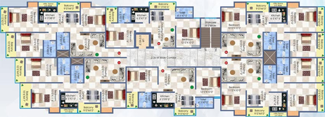 Floor Plan of Adobe Winsome Shakti in Ranipur, Patna - Image 27178