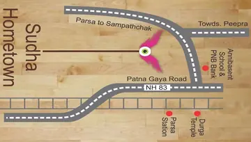 Location of Geetanjali Sudha Home Town - Image 27183