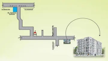 Location of Rudra Sharmanand Complex - Image 14195
