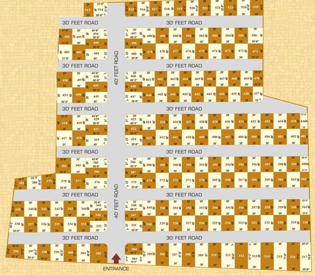Master Plan of Shukran Highlands Villa in Kurumbapalayam, Coimbatore - Image 49493