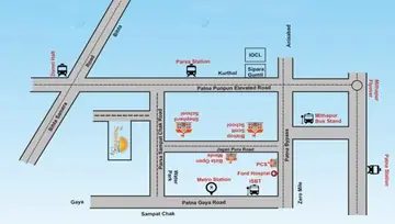 Location of Sameer The Sunshine City - Image 14277