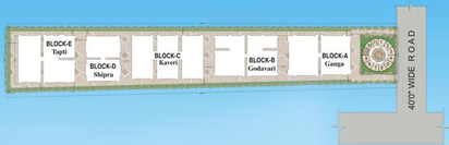 Master Plan of Sameer The Sunshine City in Parsa, Patna - Image 14279