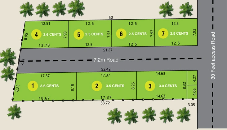 Master Plan of Maarvel Aadirai in Vadavalli, Coimbatore - Image 21681