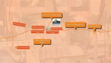 Location of Disha PM City - Image 35686